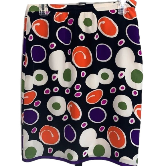 𝅺COLLECTION by Mary McFadden Pencil Skirt VINTAGE - Picture 1 of 10